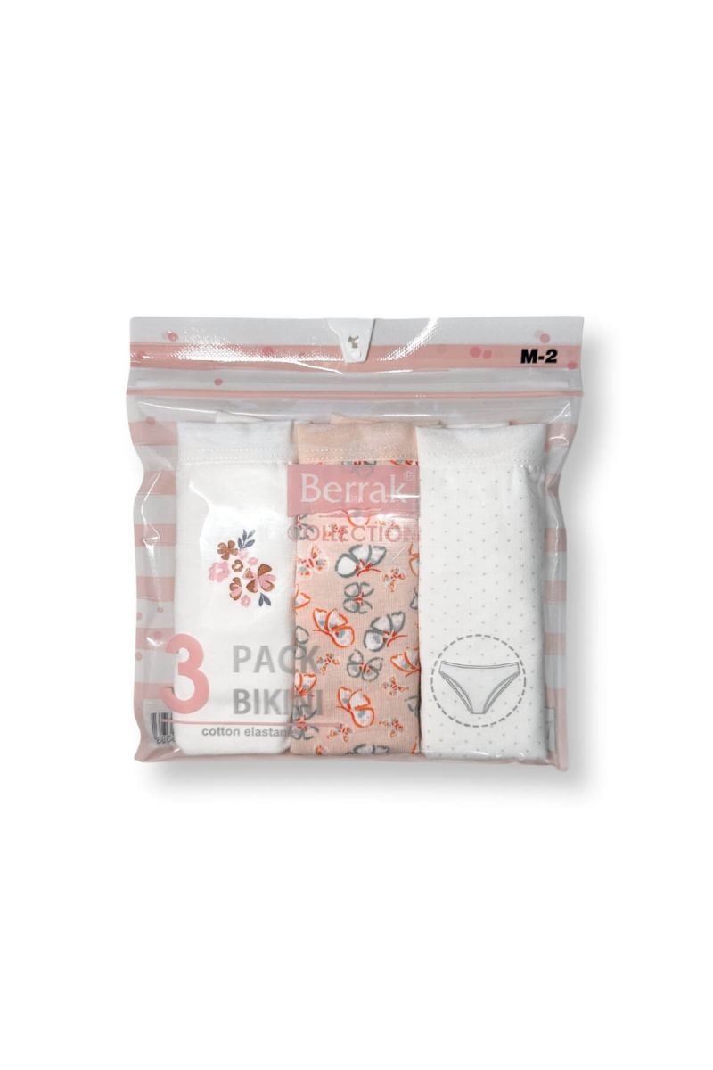 Berrak 11370-105 Kadın 3'lü Külot