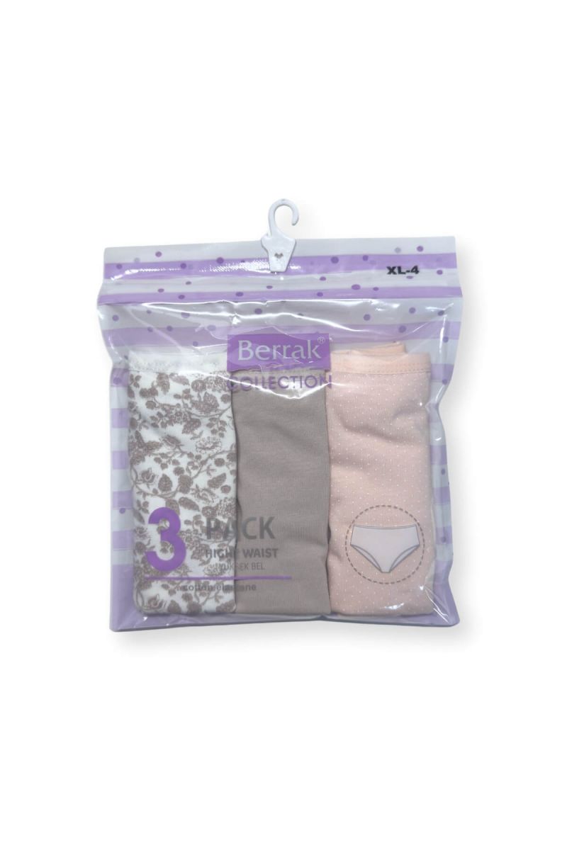 Berrak 11447-14 Kadın 3 lü Bato Külot