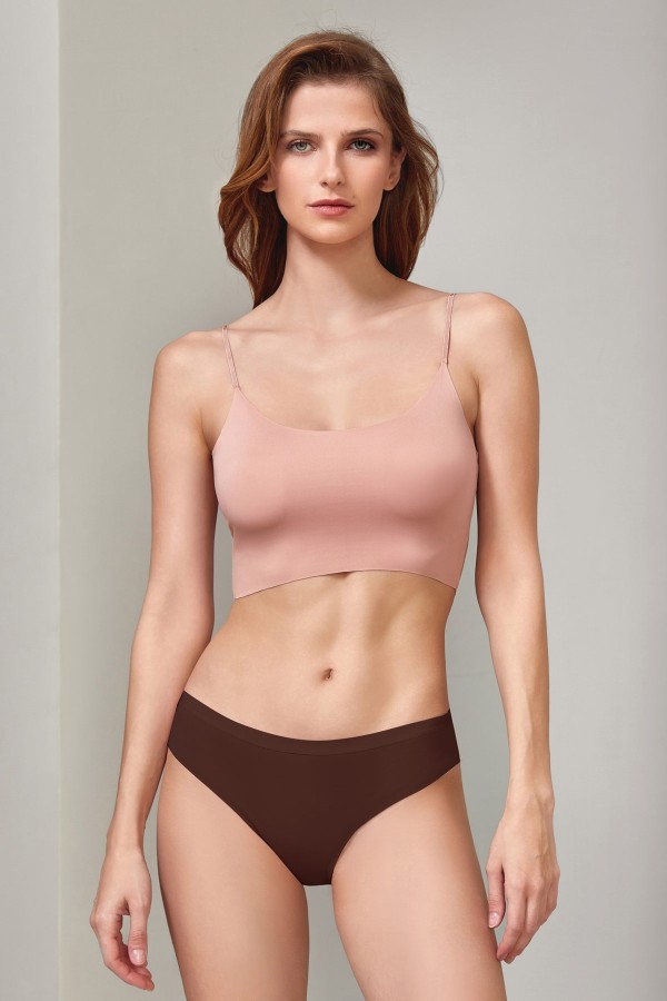 Berrak 11688 Kadın Pamuklu Lazer Kesim Külot - Thumbnail