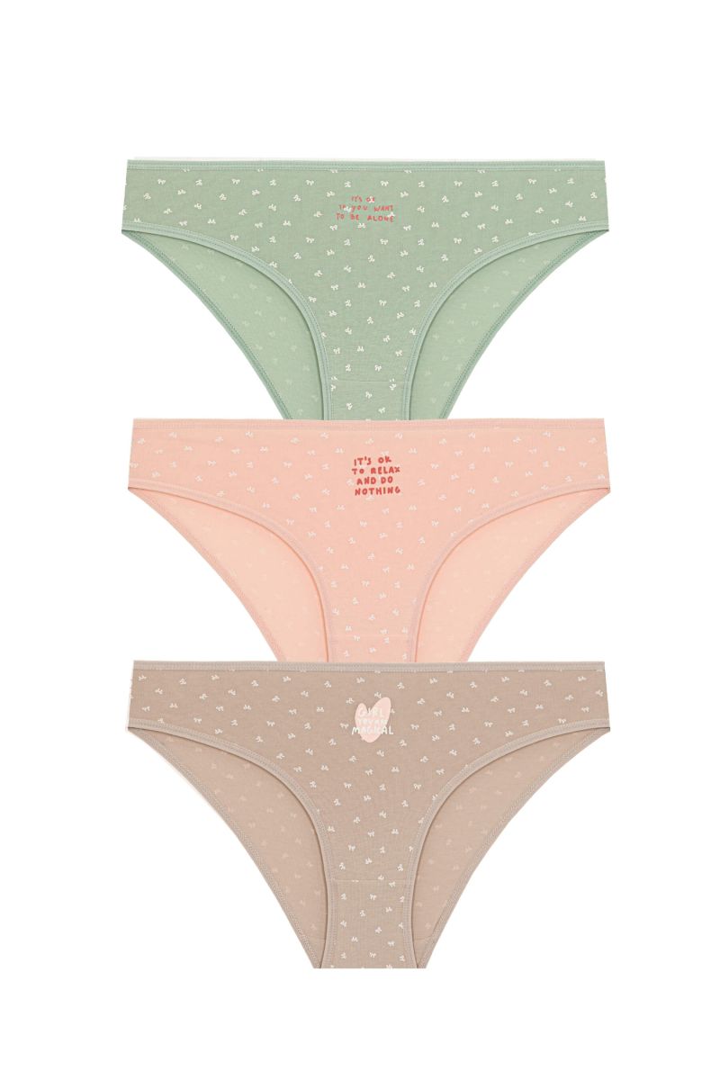 Berrak 11818 Kadın 3'lü Külot