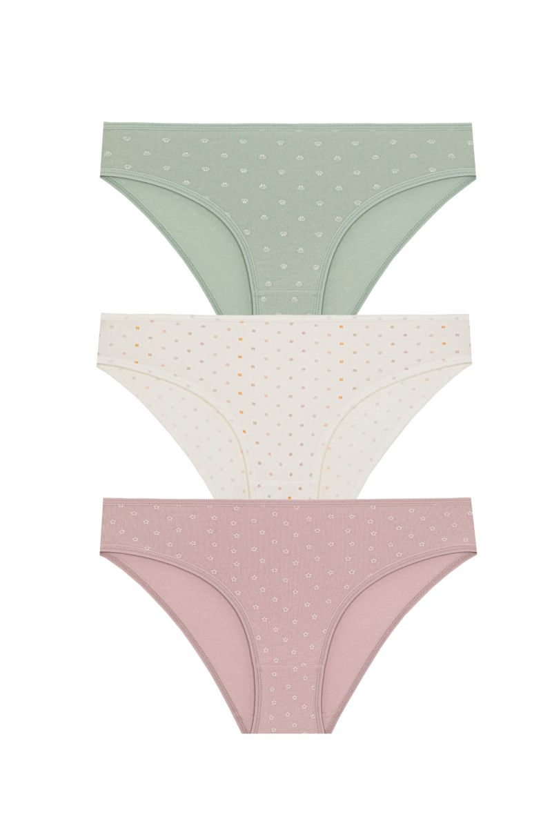 Berrak 11838 Kadın 3'lü Külot