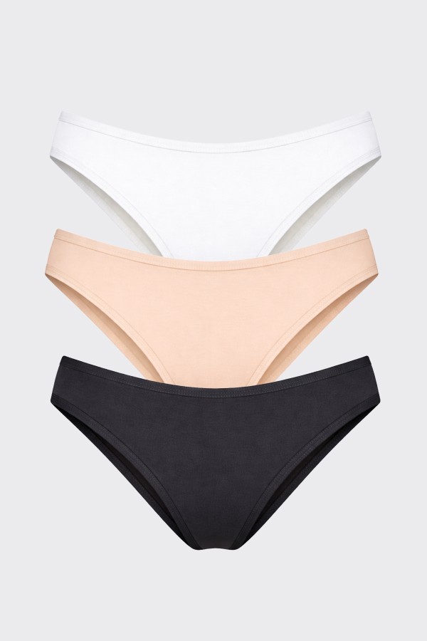 Berrak 12000 Kadın 3'lü Külot - Thumbnail