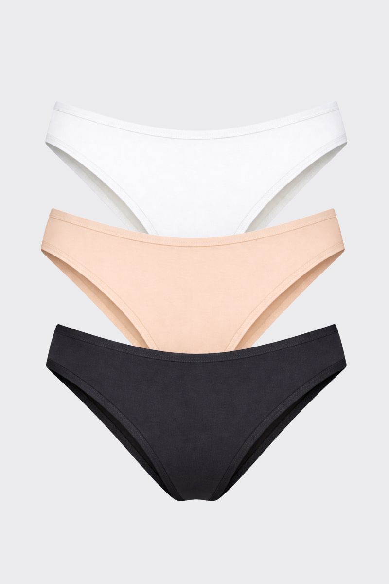 Berrak 12000 Kadın 3'lü Külot