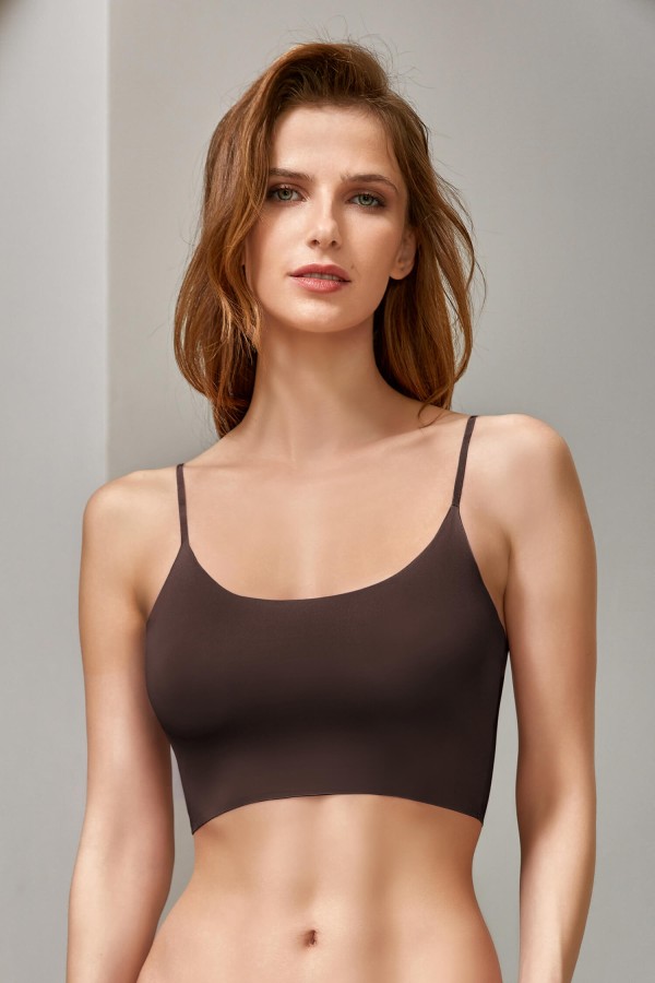 Berrak 2648 Kadın Lazer Kesim Crop - Thumbnail