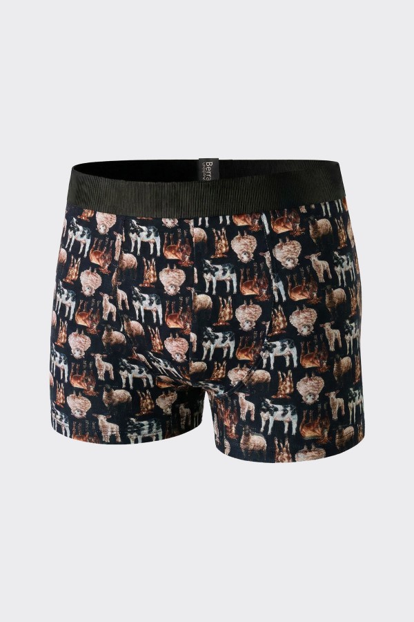 Berrak 4431 Dijital Erkek Boxer - Thumbnail