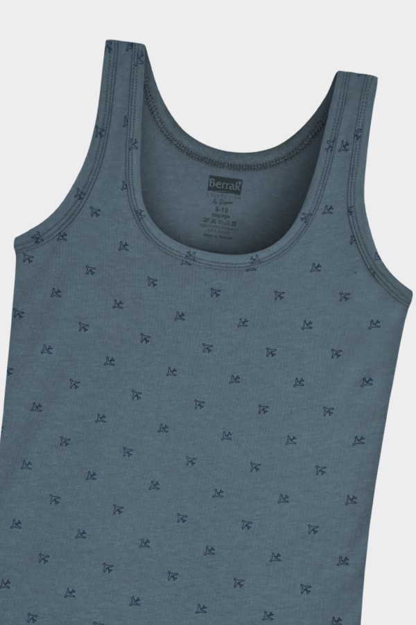 Berrak 5065 Erkek Çocuk 3'lü Atlet - Thumbnail