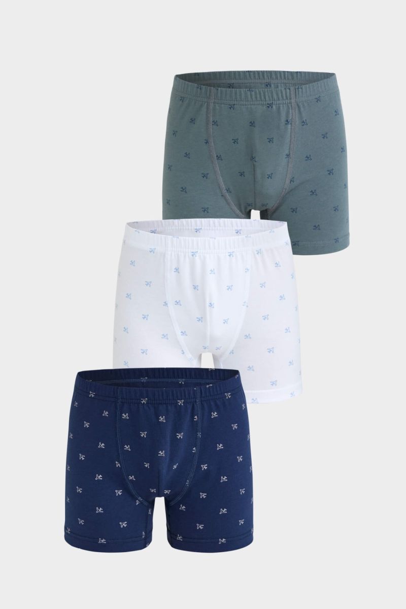 Berrak - Berrak 5066 Erkek Çocuk 3'lü Boxer