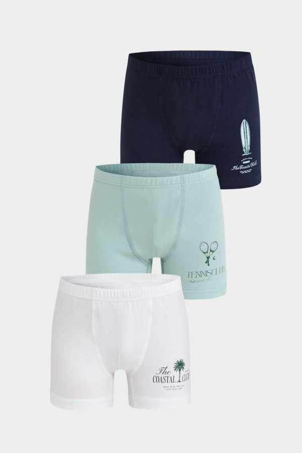 Berrak - Berrak 5068 Erkek Çocuk 3'lü Boxer