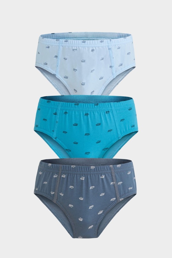 Berrak - Berrak 5076 Erkek Çocuk 3'lü Slip