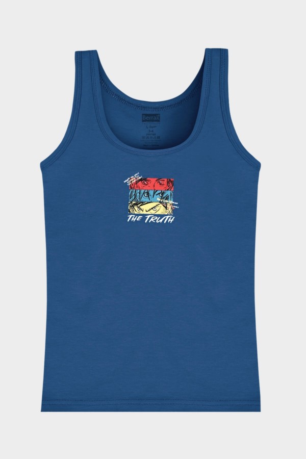 Berrak 5082 Erkek Çocuk 3'lü Atlet - Thumbnail