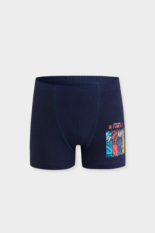 Berrak 5083 Erkek Çocuk 3'lü Boxer - Thumbnail