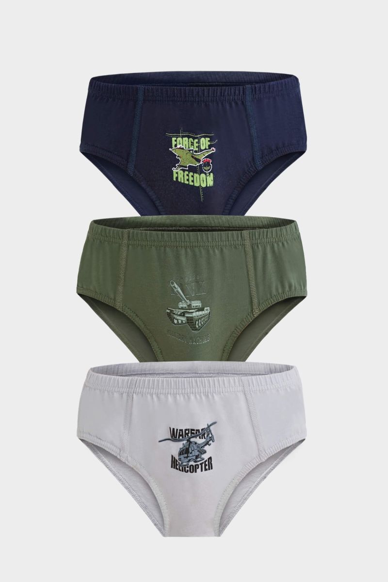 Berrak - Berrak 5086 Erkek Çocuk 3'lü Slip