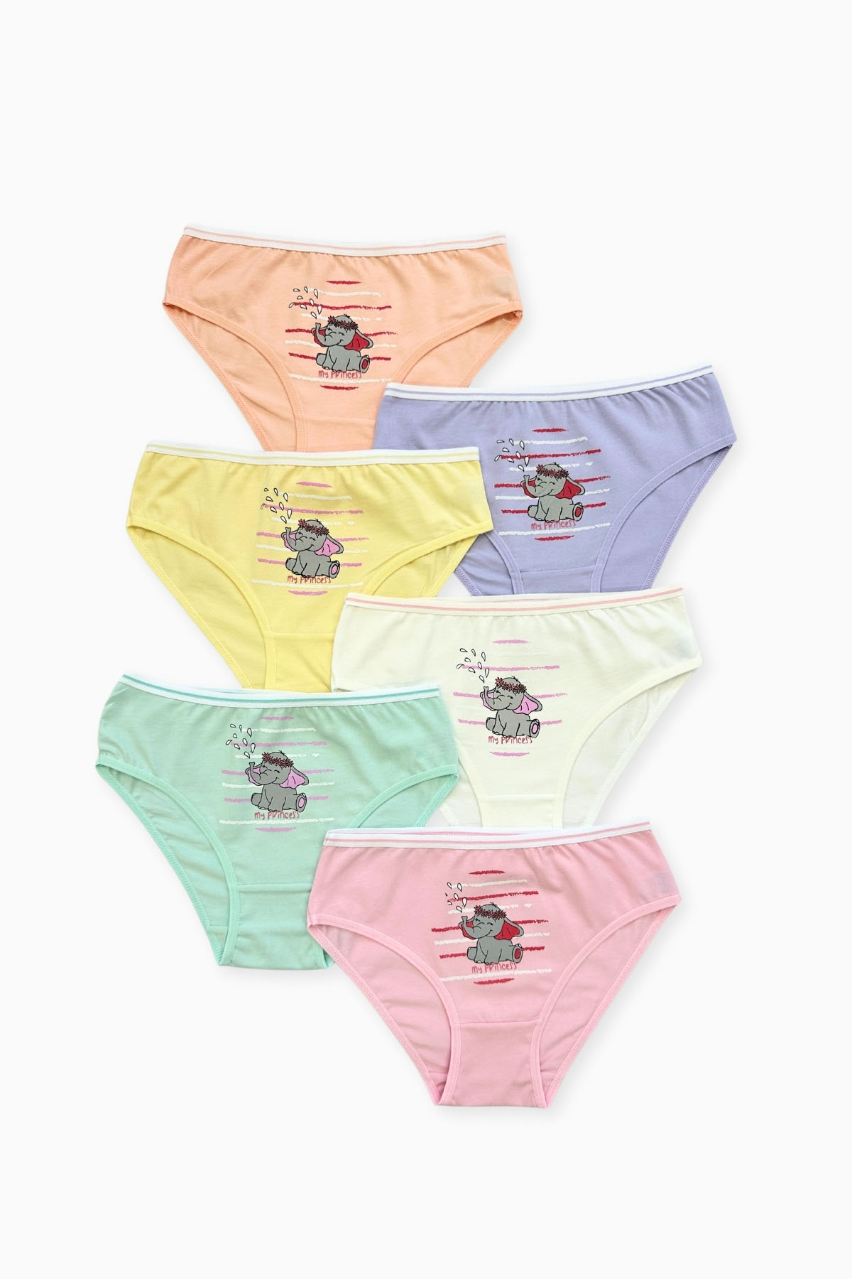 Berrak 5613 Kız Çocuk 6'lı Külot Berrak 5613 Kız Çocuk 6'lı Külot