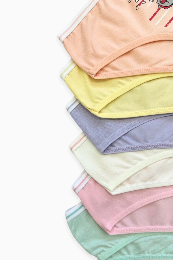 Berrak 5613 Kız Çocuk 6'lı Külot - Thumbnail