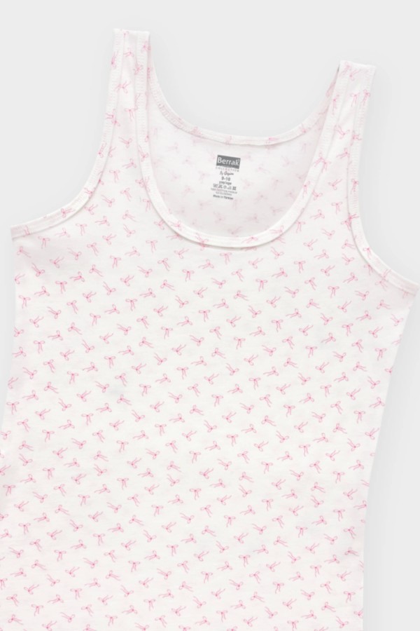 Berrak 5639 Kız Çocuk 3'lü Atlet - Thumbnail