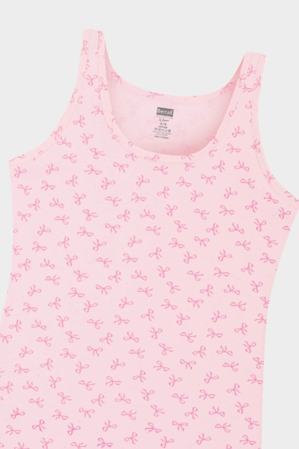 Berrak 5639 Kız Çocuk 3'lü Atlet - Thumbnail