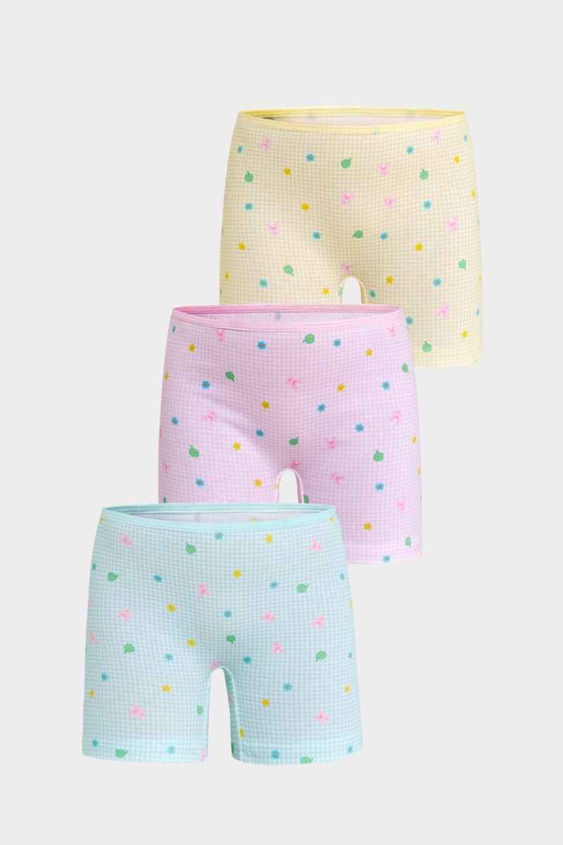 Berrak - Berrak 5655 Kız Çocuk 3'lü Boxer