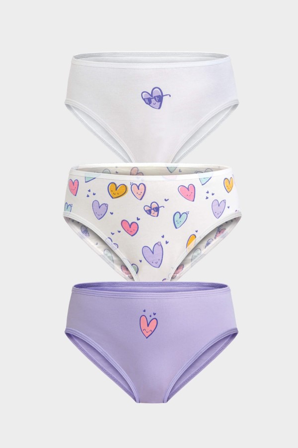 Berrak - Berrak 5662 Kız Çocuk 3'lü Külot