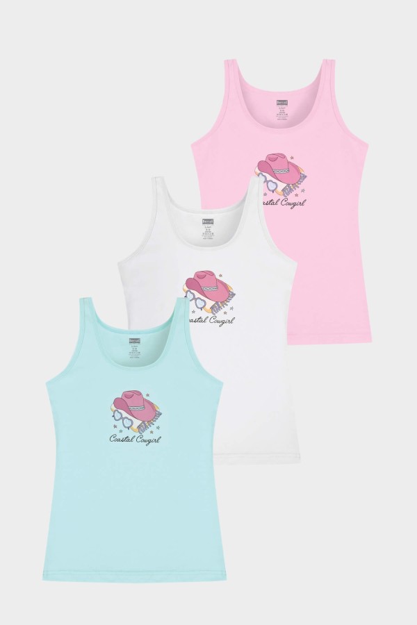 Berrak - Berrak 5663 Kız Çocuk 3'lü Atlet