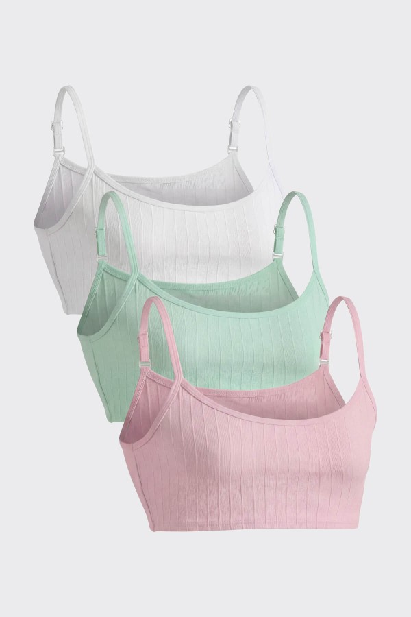 Berrak 6018 Kız Çocuk 3'lü Alıştırma Body - Thumbnail