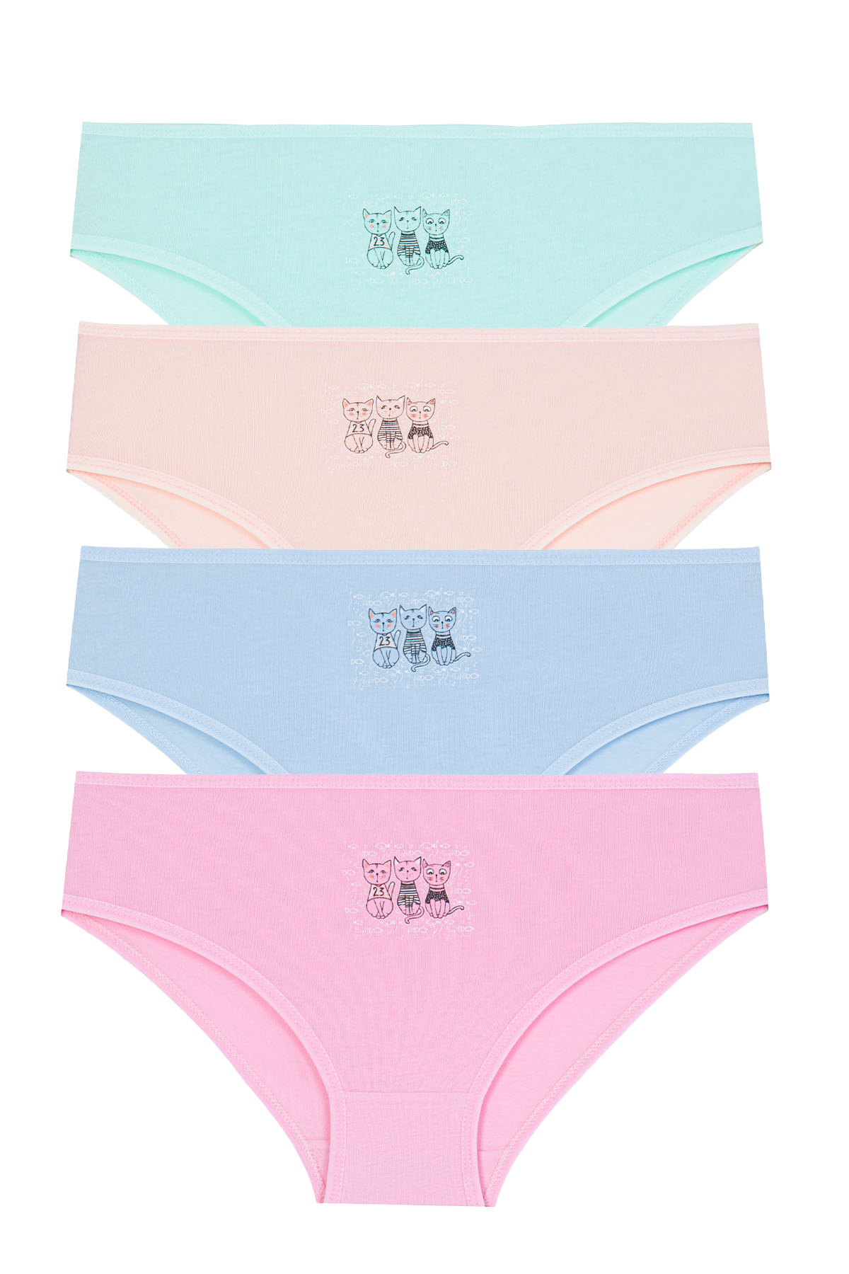 Berrak 6900 Kız Çocuk 4'lü Külot Berrak 6900 Kız Çocuk 4'lü Külot