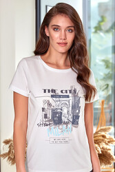 Berrak 8119 Kadın T-Shirt - Thumbnail