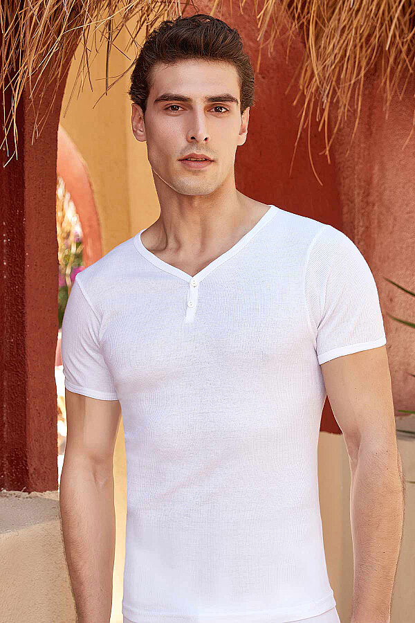 Berrak 1045 Erkek Kaşkorse T-shirt - Thumbnail