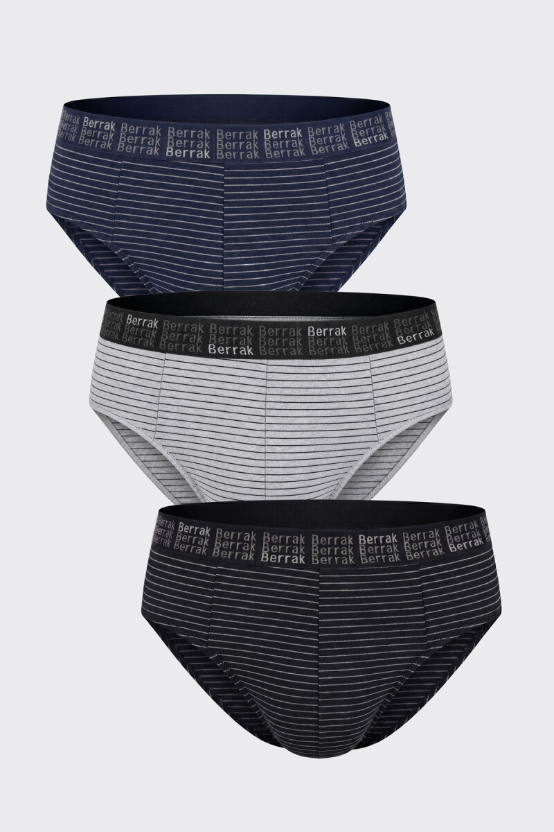 Berrak - Berrak 4413 Erkek 3'lü Slip