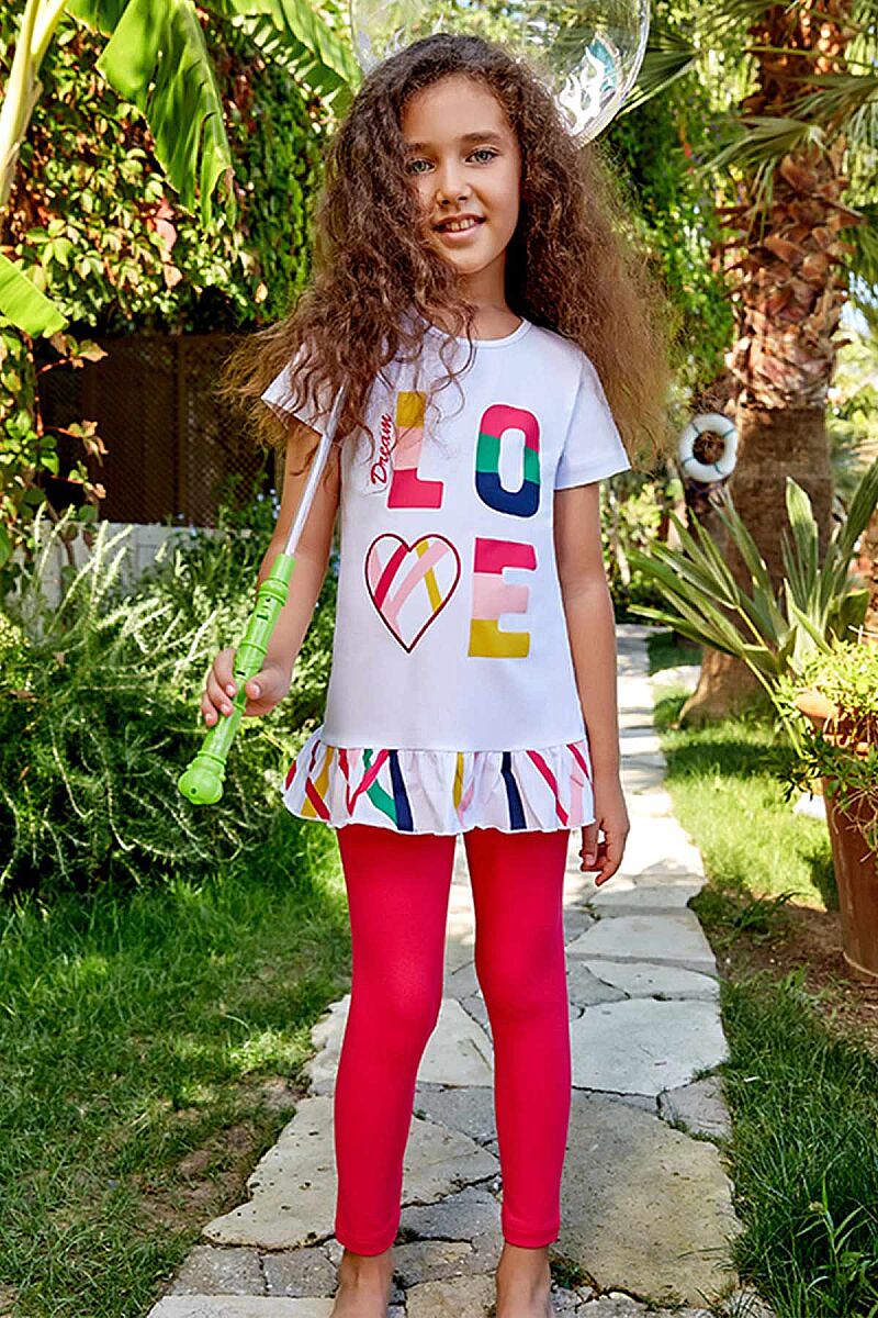 Berrak - Berrak 5522 Kız Çocuk Tayt Takım