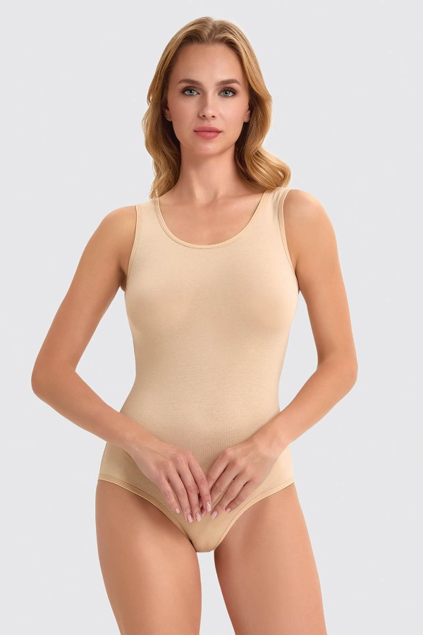 Berrak 8070 Kadın Modal Çıtçıtlı (Kancalı) Body - Thumbnail