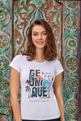 Berrak 8093 Kadın T-Shirt - Thumbnail