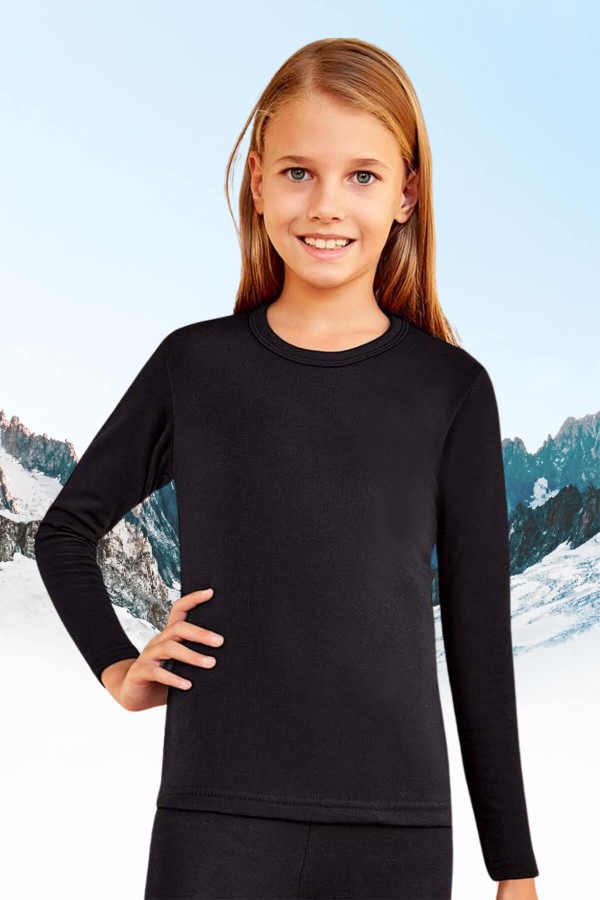 Berrak - Berrak 849 Kız Çocuk Termal Üst