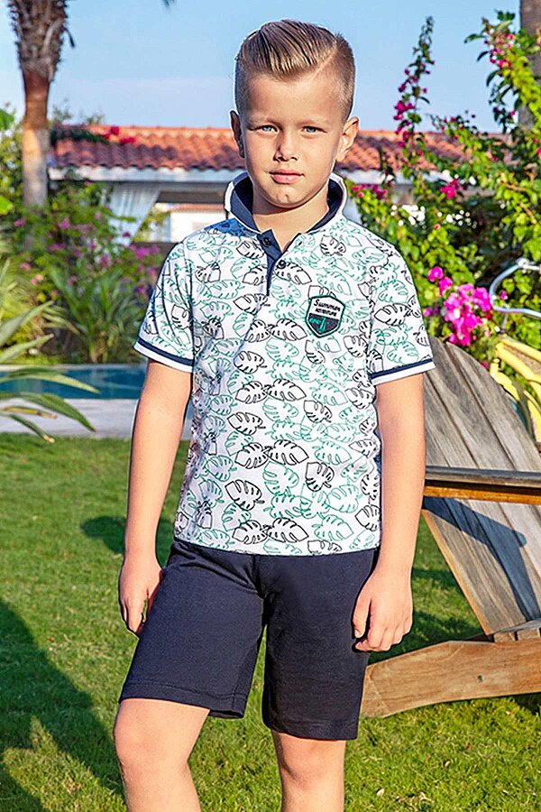 Berrak 938 Erkek Çocuk Pijama Takımı - Thumbnail