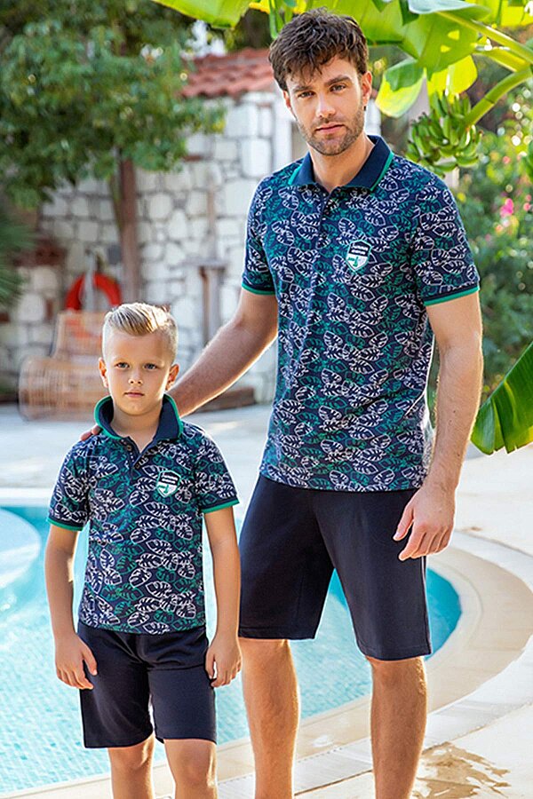 Berrak 938 Erkek Çocuk Pijama Takımı - Thumbnail